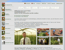 Tablet Screenshot of conradthimm.com